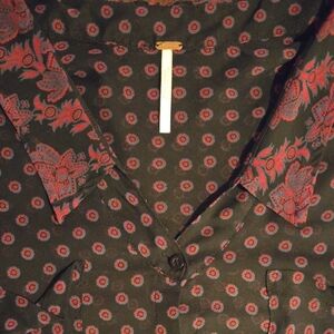Free People Patterned Shirt